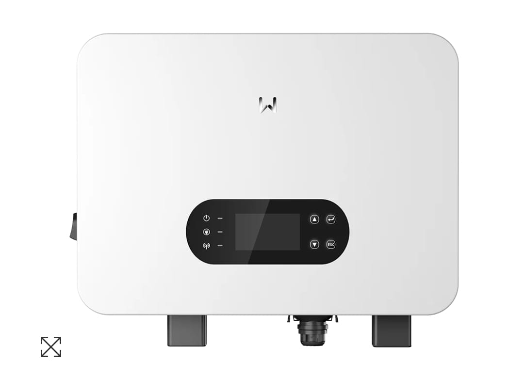 Goodwe hybrid inverter single phase LCD model 8kw