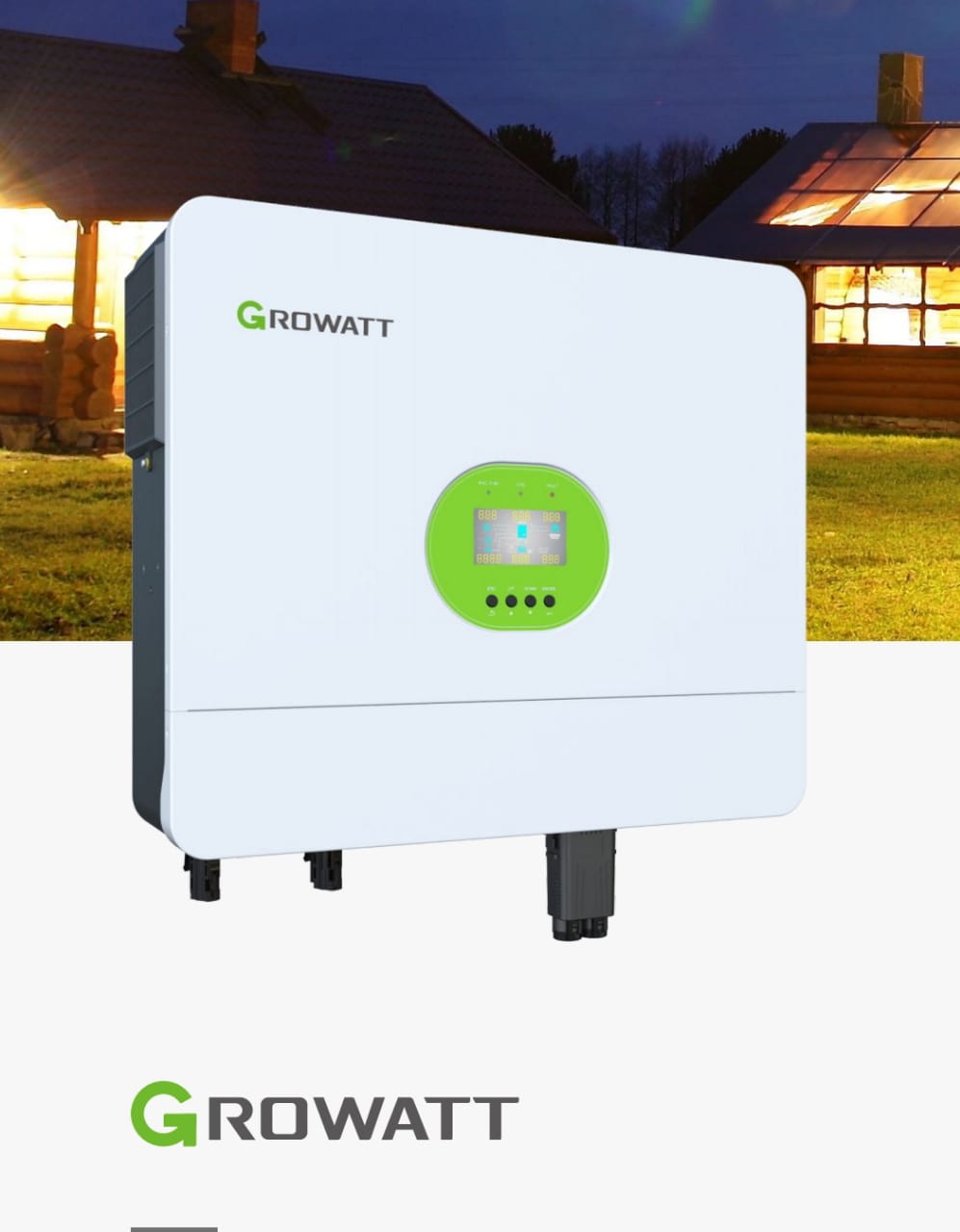 Growatt hybrid single phase 6kw ip20