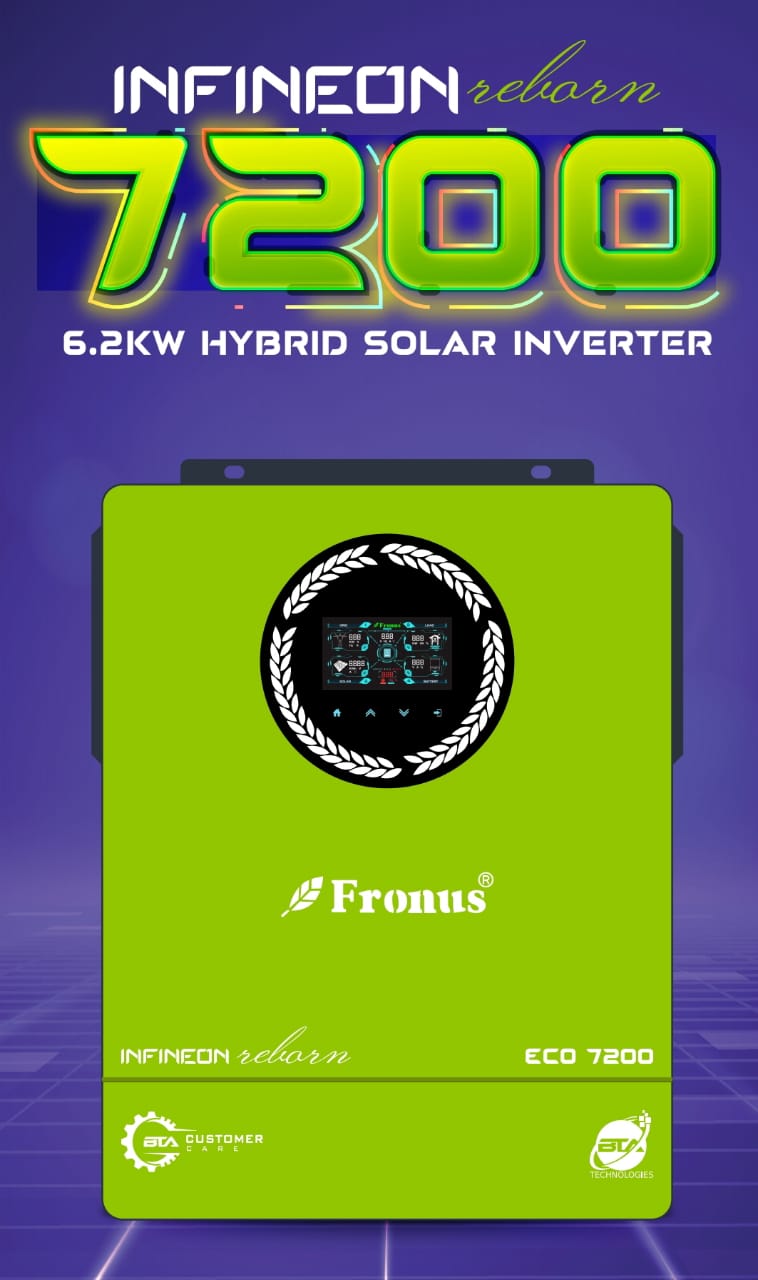 Fronus 6.2kw PV 7200 I