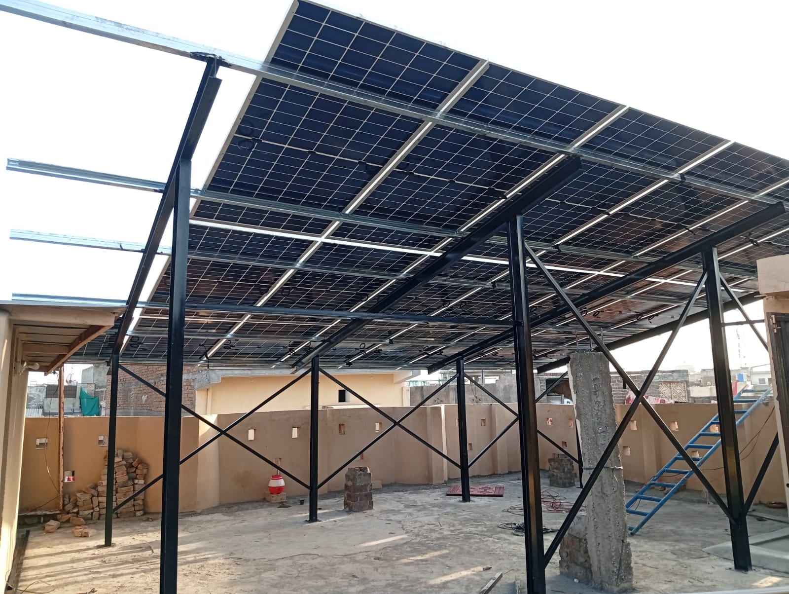 11kw hybrid solar system installed in Rawalpindi installitiaon