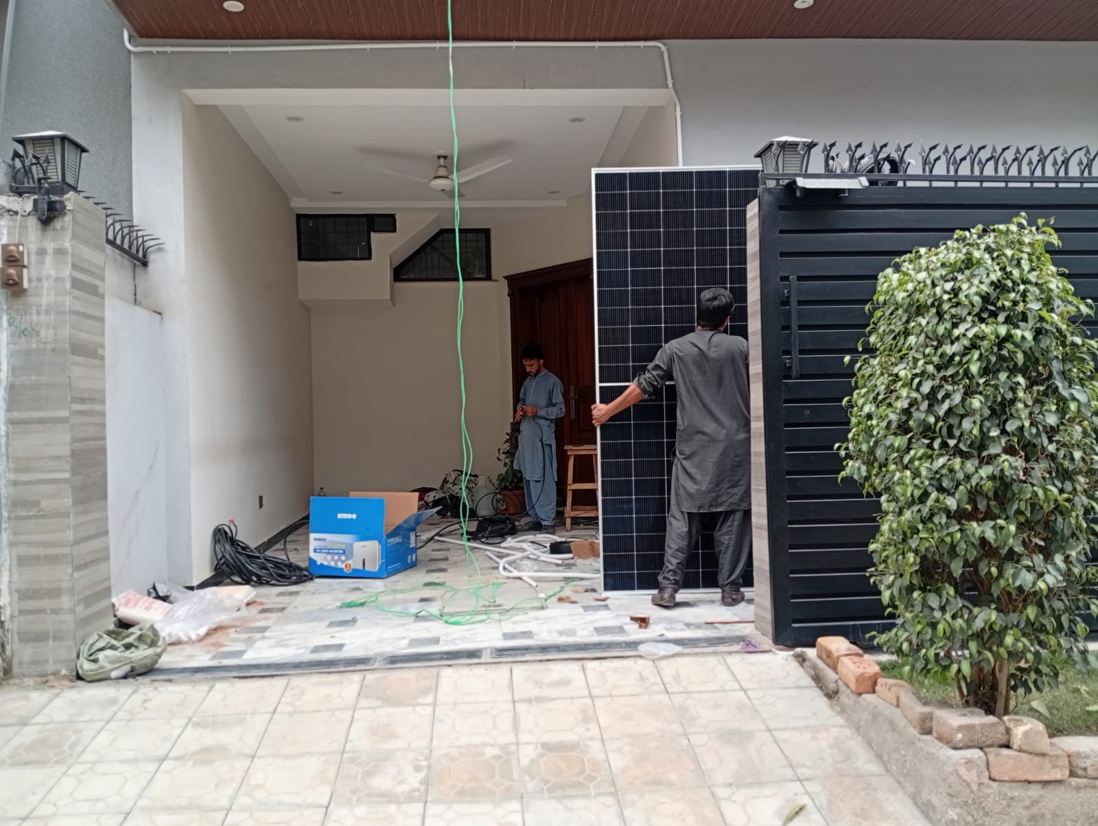 11kw ongrid solar system installed in I 9